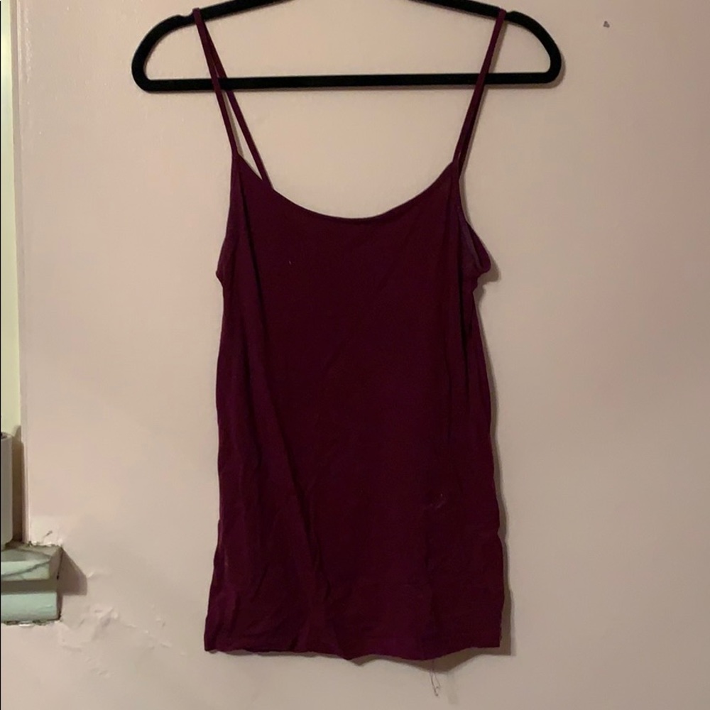 Maroon cami